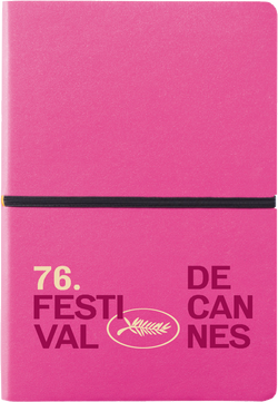 A5 pink notebook 76e