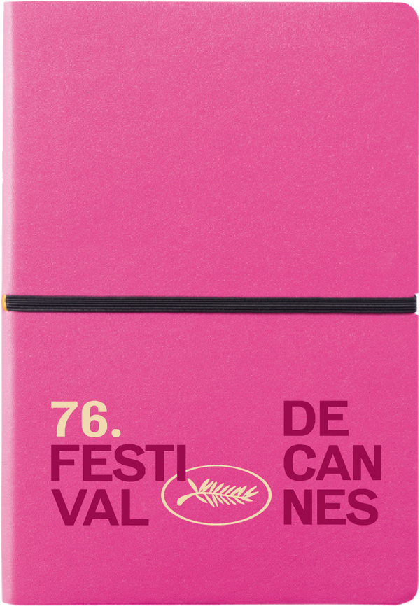A5 pink notebook 76e