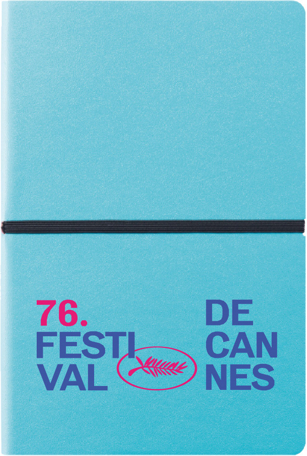 A5 blue notebook 76e