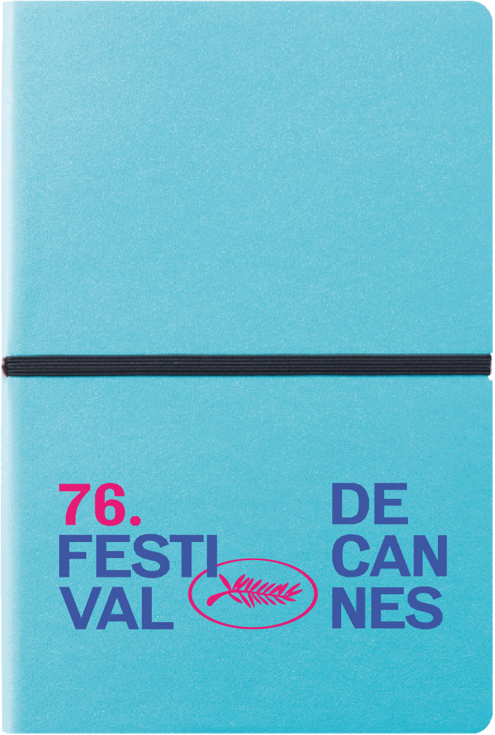 A5 blue notebook 76e