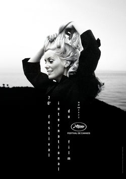Affiche officielle du 76e Festival de Cannes 60x80 cm